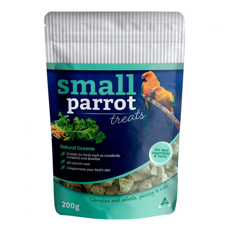 Peckish Small Parrot Treats Natural Greens Agline