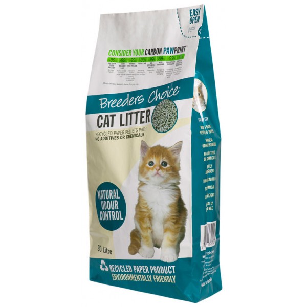 Fibrecycle - Breeders Choice - Cat Litter - Agline