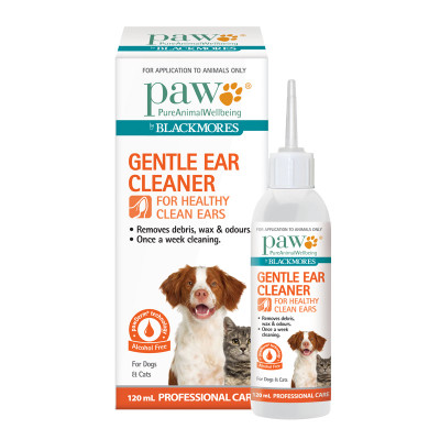 Blackmores: Paw - Gentle Ear Cleaner for Dogs & Cats - Agline