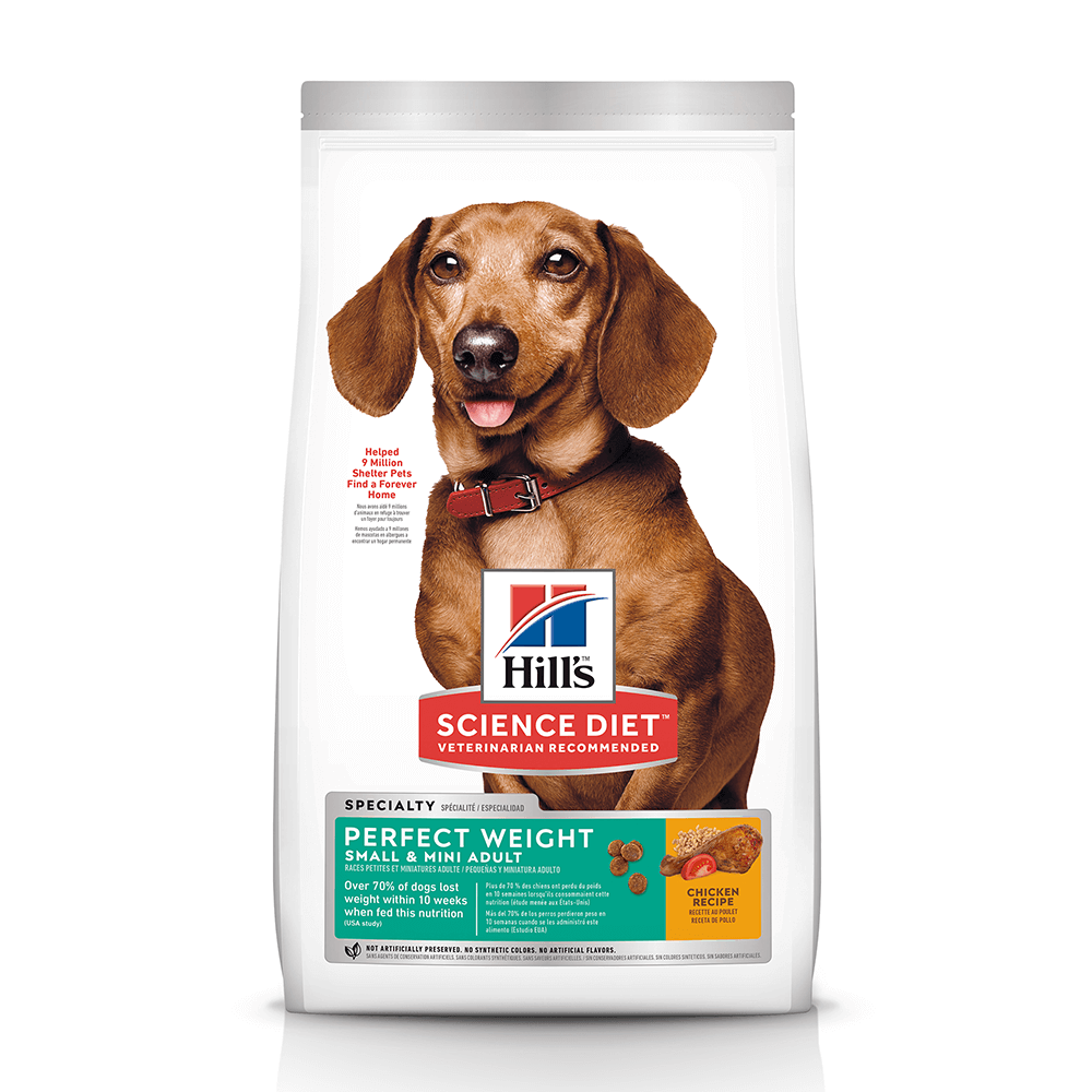 Hill's - Science Diet - Adult Dog - Perfect Weight - Small & Mini - Agline