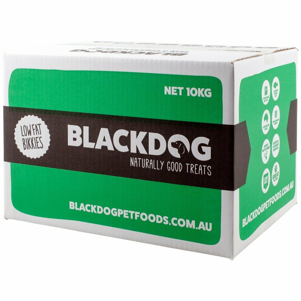 Black Dog – Oven Baked 4 x 2 Biscuits – 10kg Box - Agline