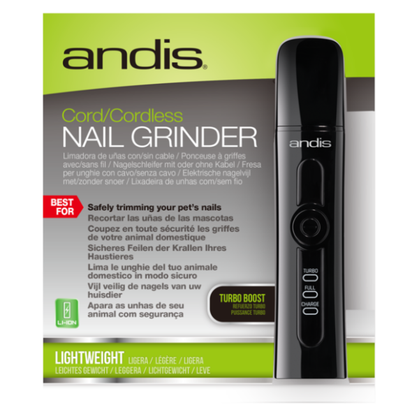 Andis - Cord/Cordless Nail Grinder