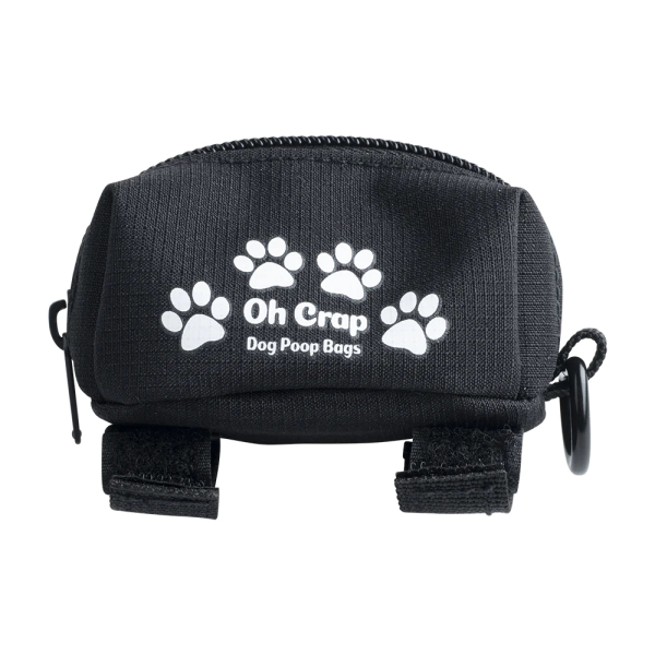 Oh Crap - Dog Poop Bag Holder - Black