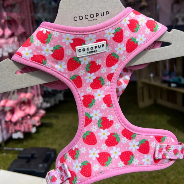 Cocopup London - Adjustable Neck Harness - Pupberry Fields - Image 2