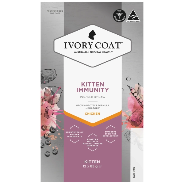 Ivory Coat - Kitten - Wet Food Trays - Inspired By Raw - Kitten Immunity - Image 2