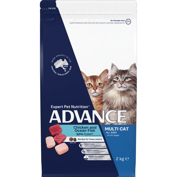 Advance - Adult Multi-Cat - Chicken & Ocean Fish