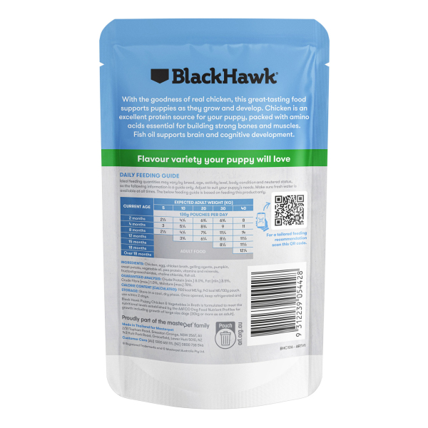 Black Hawk - Wet Food Pouches - Puppy - Image 6