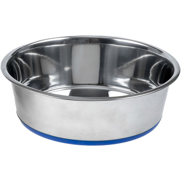 Stainless Steel Bowl - Rubber Base