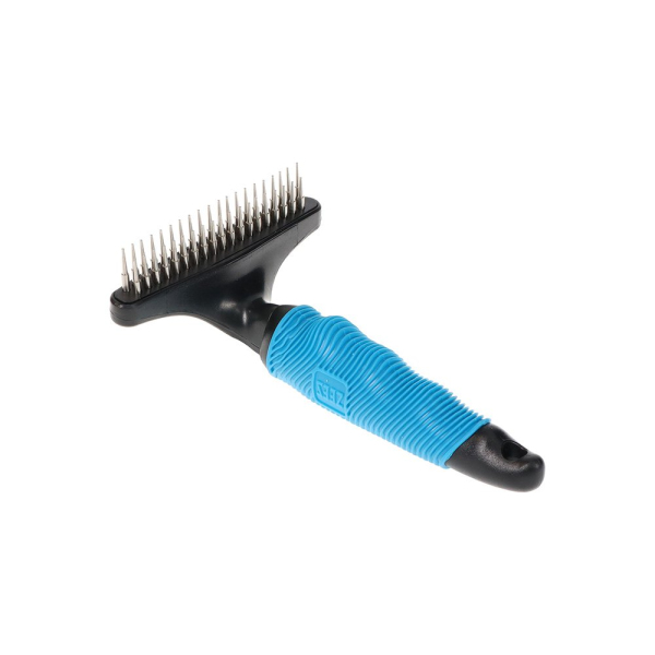 ZeeZ - Comfort - Double Row Rotating Teeth Undercoat Rake - Image 4