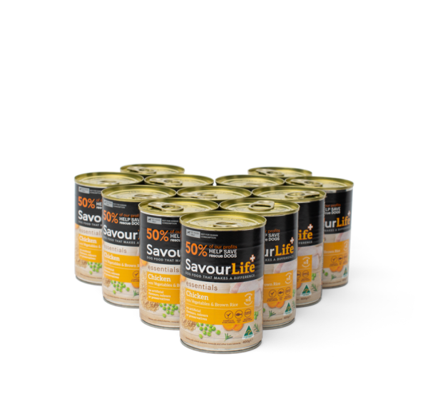 SavourLife - Wet Food Tins - Adult Dog - Essentials