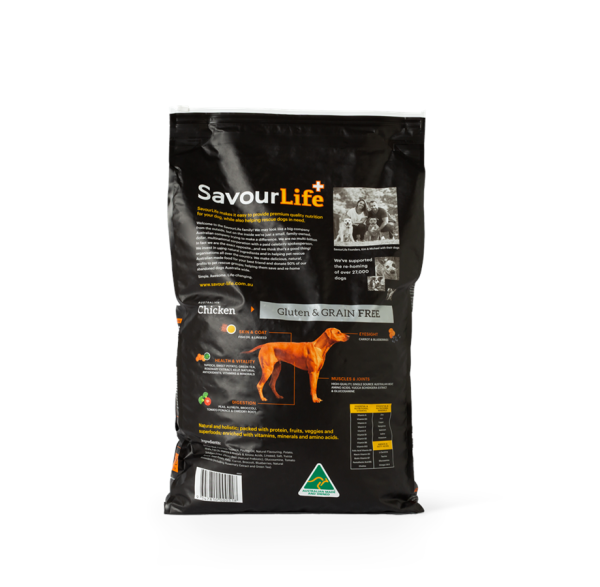 SavourLife - Adult Dog - GRAIN FREE - Australian Chicken - Image 3