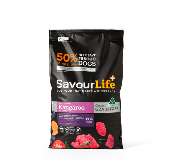 SavourLife - Adult Dog - GRAIN FREE - Australian Kangaroo & Chicken