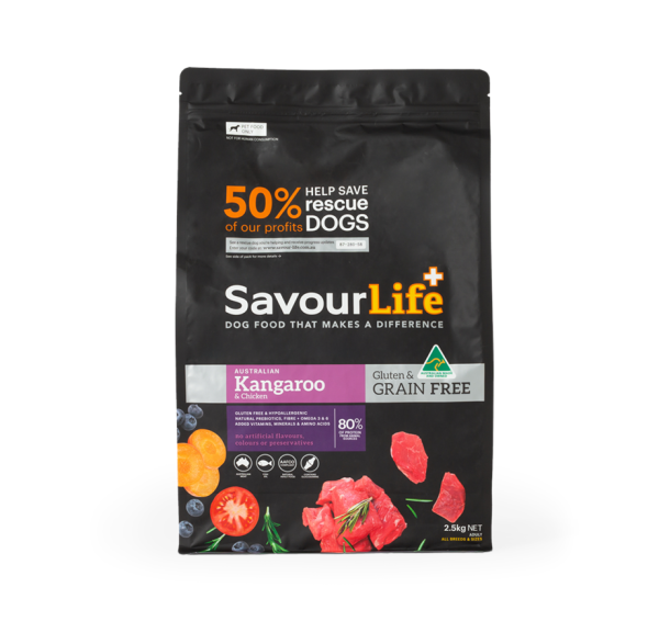 SavourLife - Adult Dog - GRAIN FREE - Australian Kangaroo & Chicken - Image 2