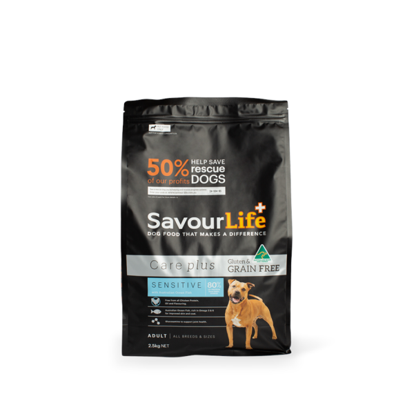 SavourLife - Adult Dog - Care plus - GRAIN FREE - Sensitive with Australian Ocean Fish - Image 2