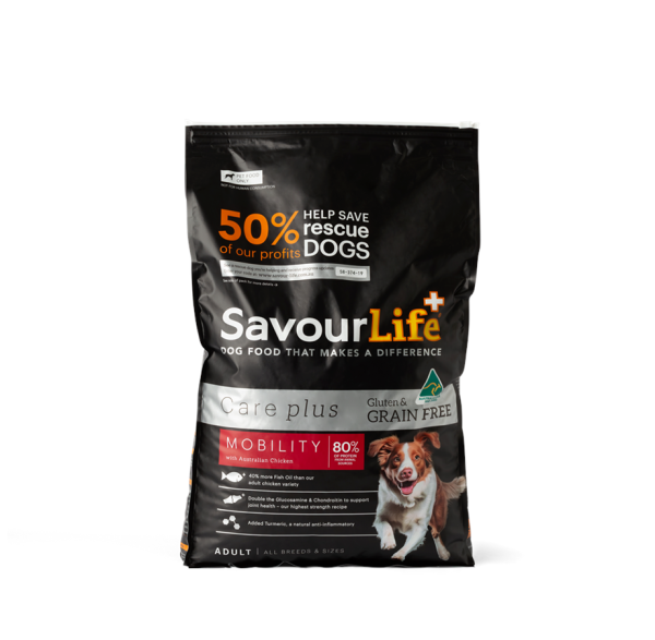 SavourLife - Adult Dog - Care plus - GRAIN FREE - Mobility with Australian Chicken