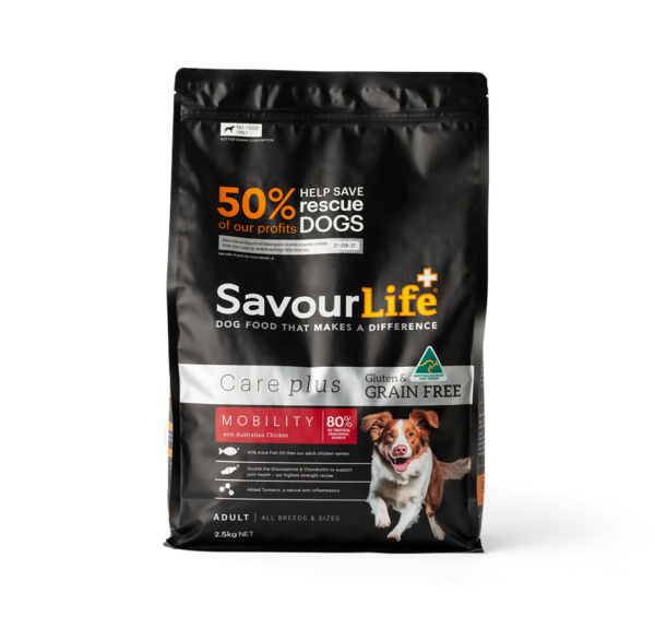 SavourLife - Adult Dog - Care plus - GRAIN FREE - Mobility with Australian Chicken - Image 2