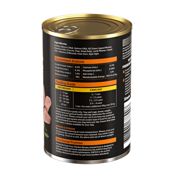 SavourLife - Wet Food Tins - Adult Dog - GRAIN FREE - Image 4