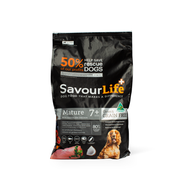 SavourLife - Adult Mature 7+ - GRAIN FREE - Australian Chicken